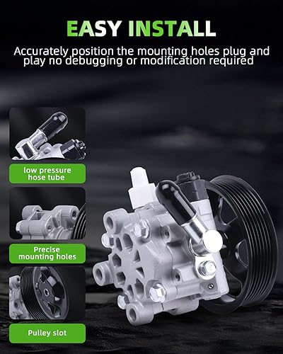 Miniatura 926 de SCITOO Bomba de dirección asistida compatible para 2005 para Saab 9-2X 2.0L, 2006 para Saab 9-2X 2.5L, 2004-2005 para Subaru Impreza 2.0L, 21-5396