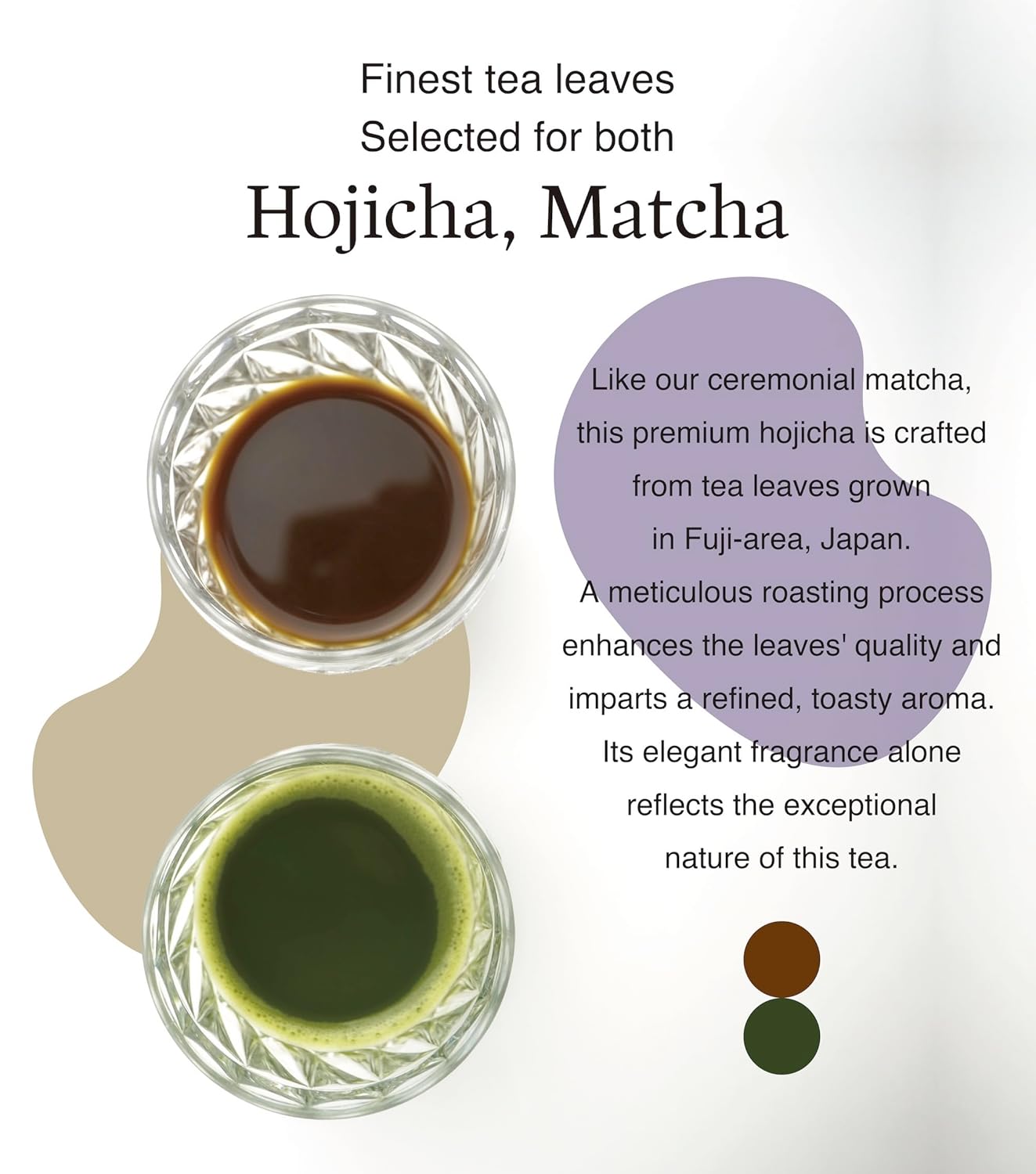 SOKYO ceremonial hojicha roasted powdered green tea Japanese (3.52oz / 100g, Ceremonial hojicha V)
