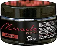 Truss Miracle Summer Mask | Máscara Capilar com Proteção UV, Hidratação e Reconstrução para Cabelos Expostos ao Sol, Mar e Piscina | 180g