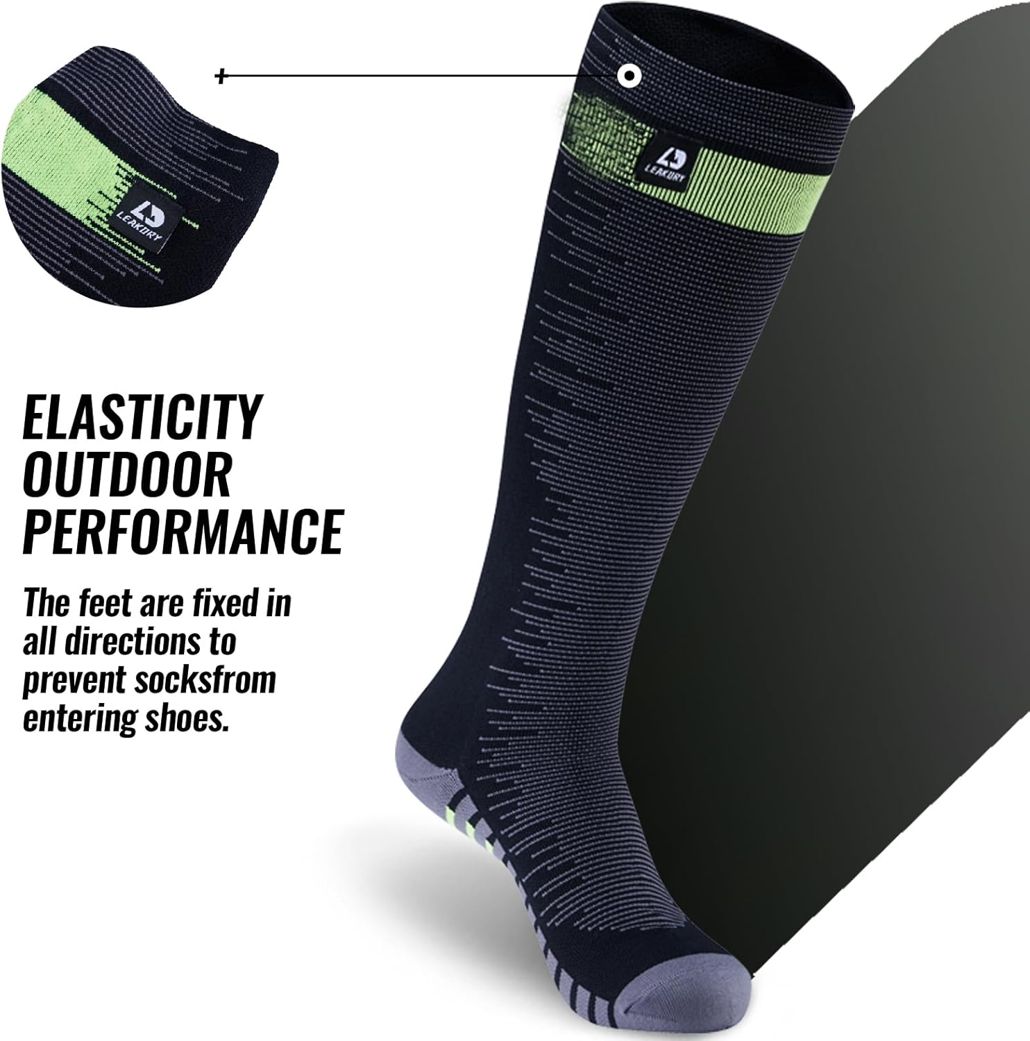 Waterproof Socks,Merino Wool,Knee High,Skiing & Snowboarding,Cold Weather Winter Thermal Warm Socks - Image 3