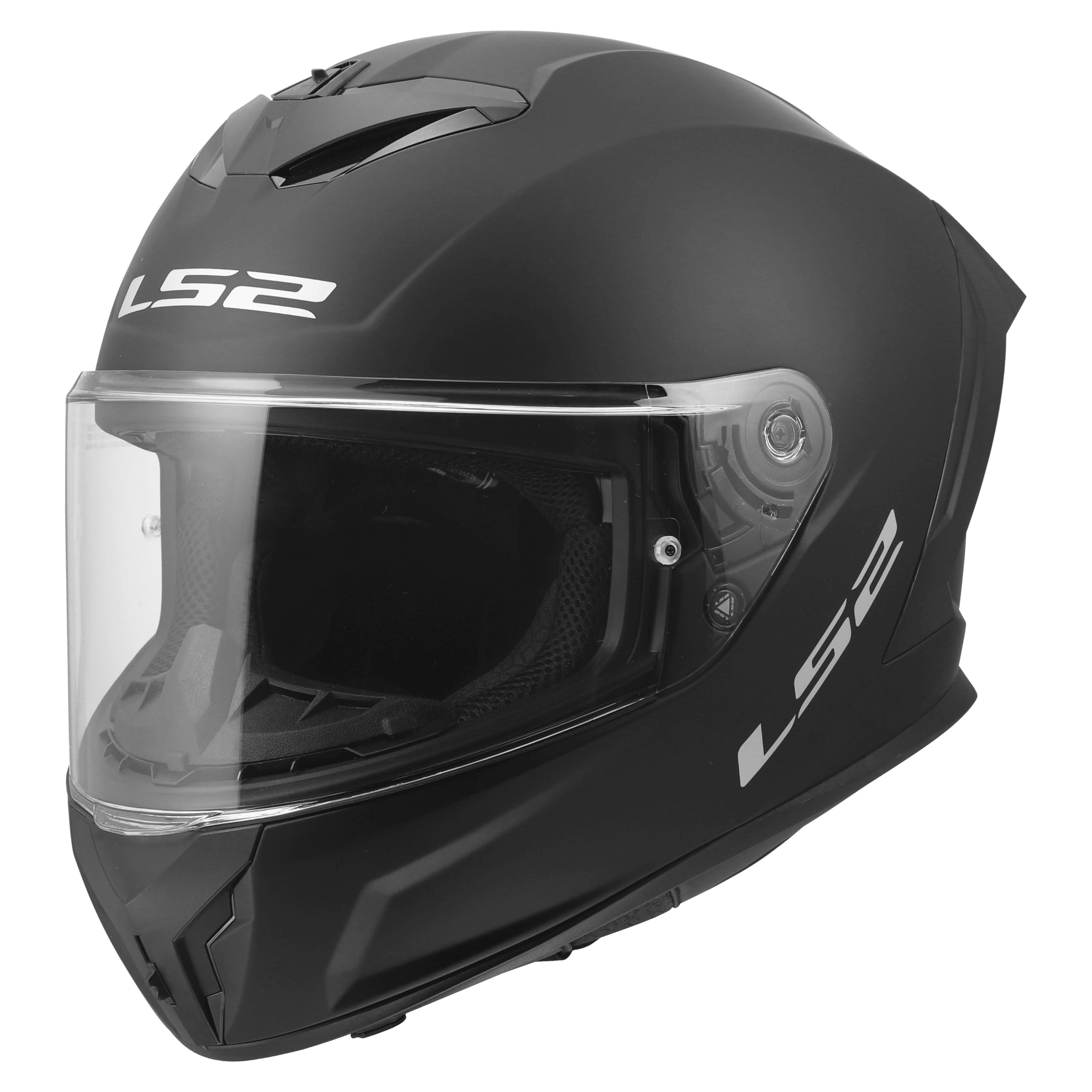 LS2, Casco Moto Integral RAPID III SOLID Matt Black, M