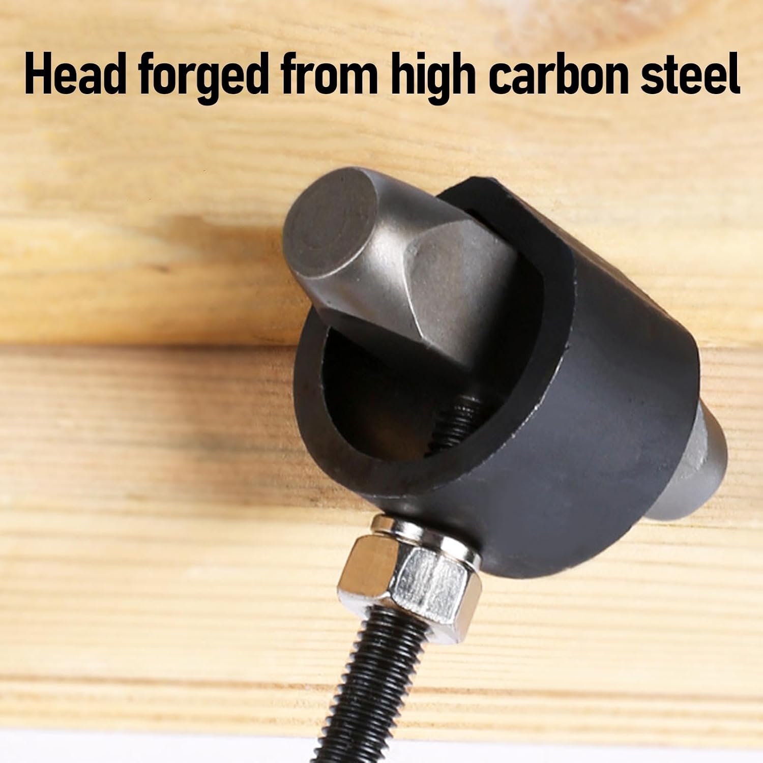 Vvikizy Metal Punch Stamp Holder, High Carbon Steel Forged with Ergonomic Non Slip Handle for Marking Die Auxiliary Pliers, Security Tools