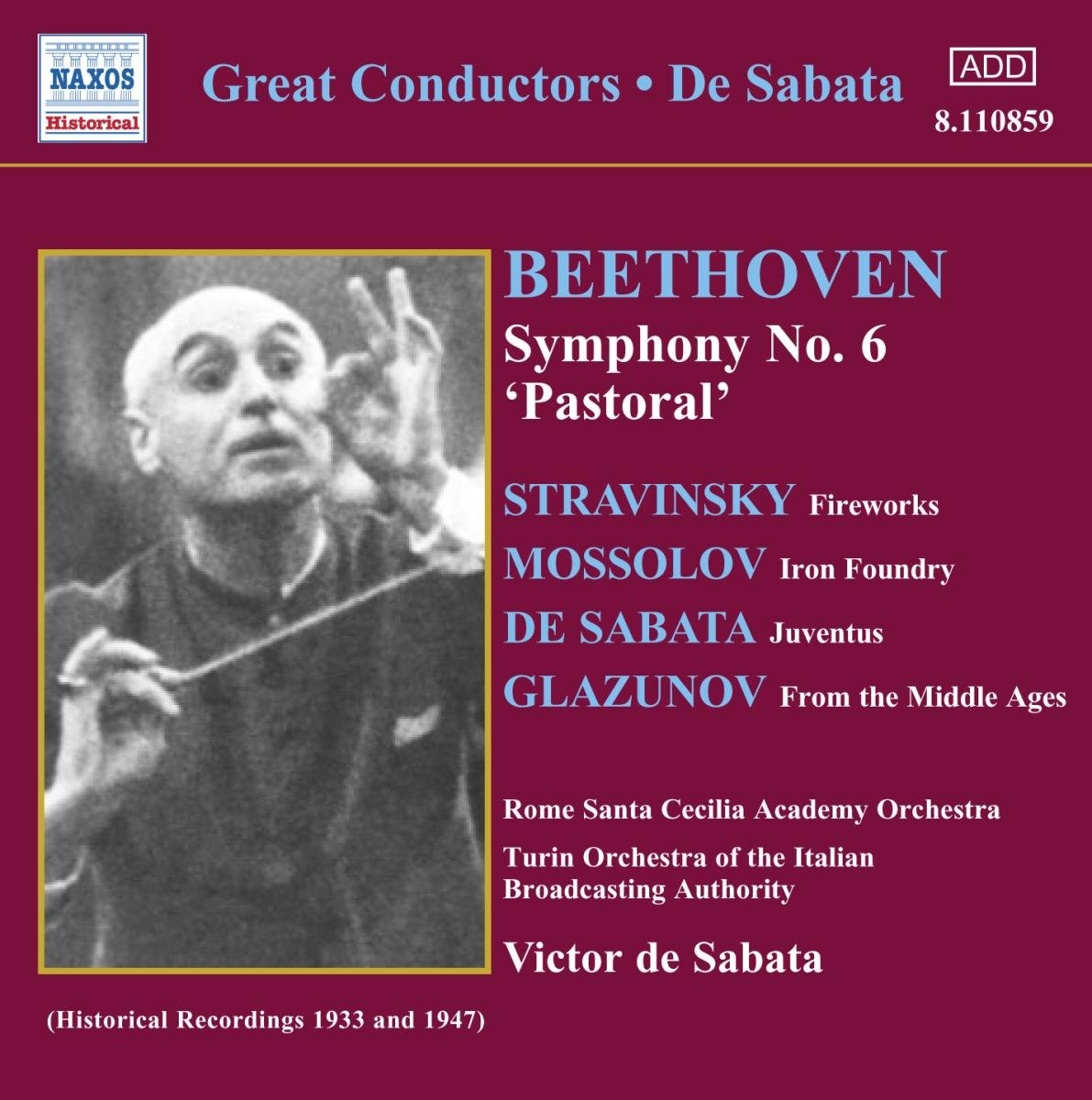 Symphonie Nr.6 [Audio CD] VARIOUS ARTISTS