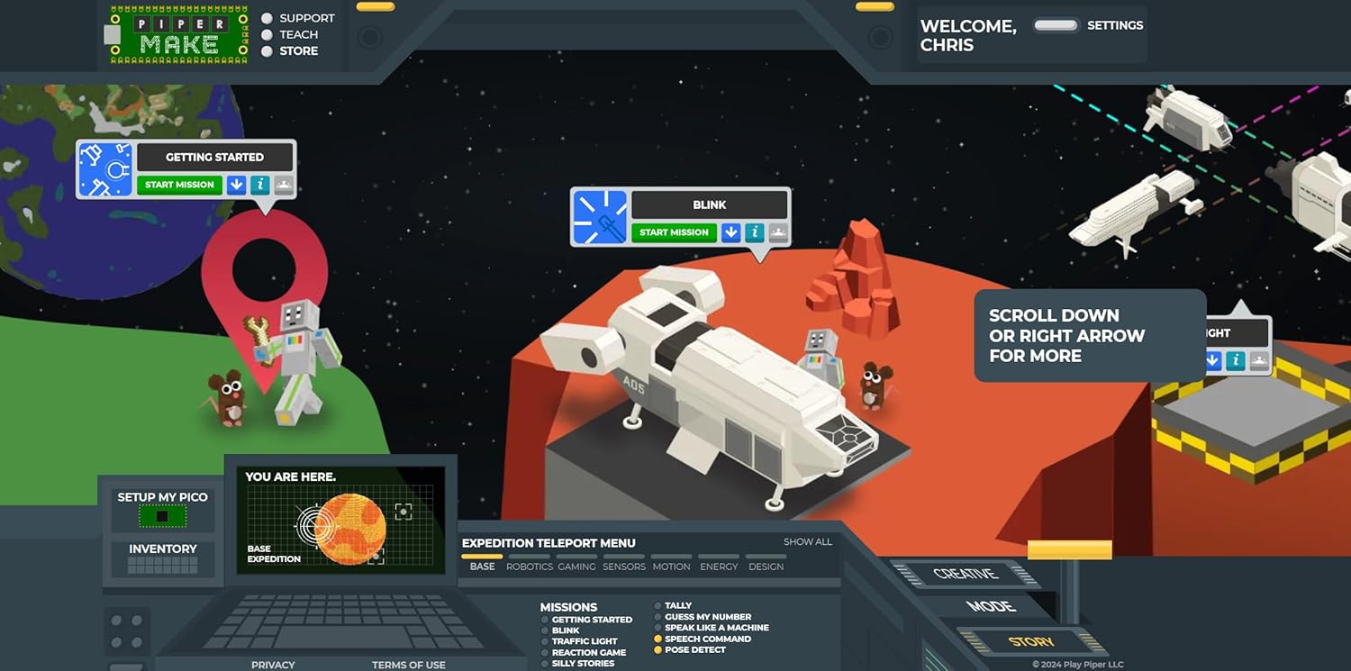 Piper Make Base Station