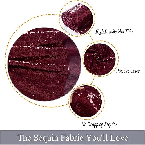 Miniatura 4 de Tela de lentejuelas elegante para el patio, mantel de lentejuelas, mantel, camino de mesa, fondo de cabina de fotos.