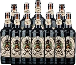 Samuel Smith's British Organic Chocolate Stout 355ml Bottles - 5.00% ABV (12 Pack)