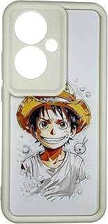 جراب حماية من السيليكون والبولي يوريثين المقاوم للحرارة بحماية للكاميرا وطباعة ثلاثية الأبعاد لموبايل اوبو رينو 11F شبكة الجيل الخامس 5G (تصميم ملك القراصنة)