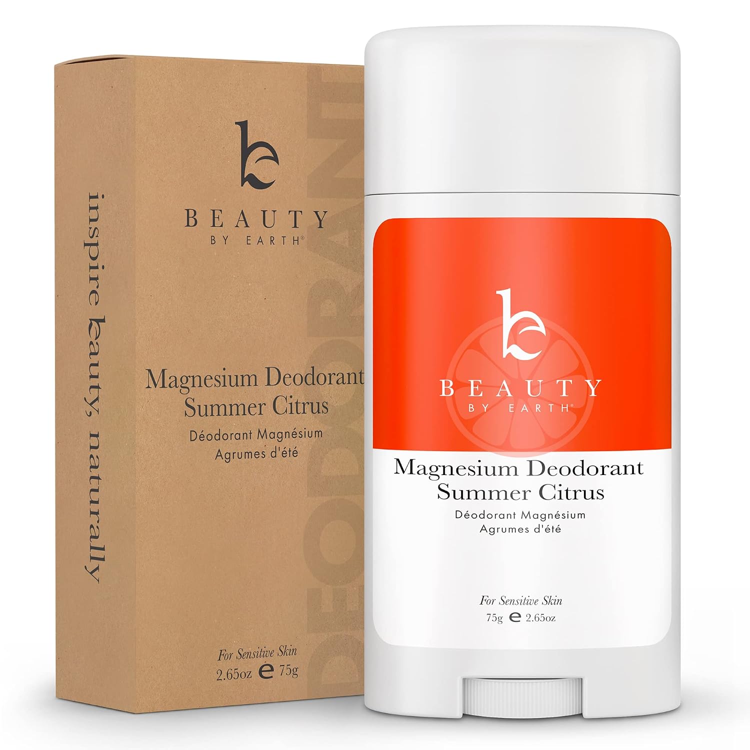 Aluminum Free Deodorant for Women & Men - Magnesium Deodorant for Men & Womens Deodorant, Mens Deodorant Aluminum Free, All Natural Deodorant for Women, Kids Deodorant Girls, Sensitive Skin Deodorant