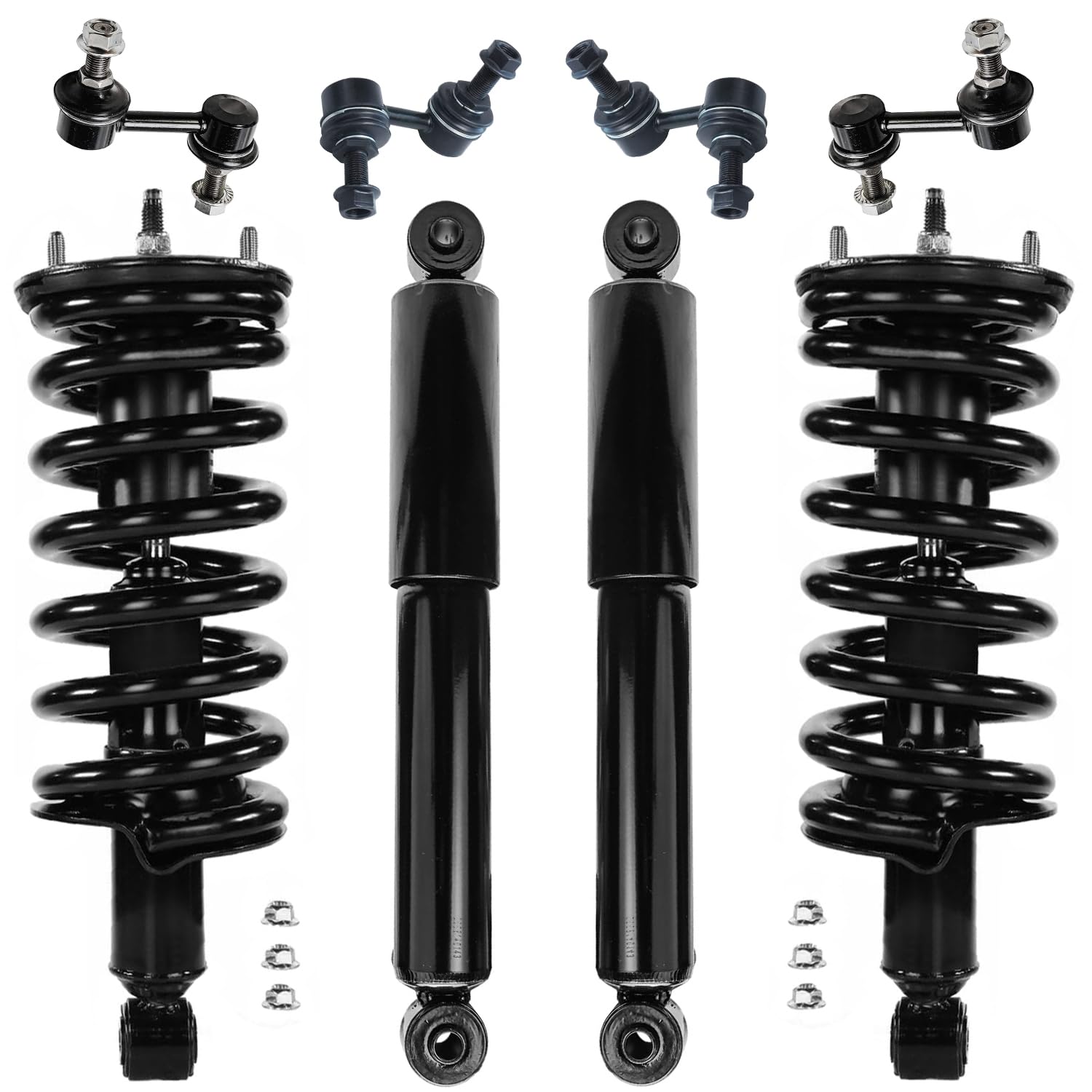 Detroit Axle - RWD 8pc Struts Shocks Kit for 2005-2015 Nissan Armada