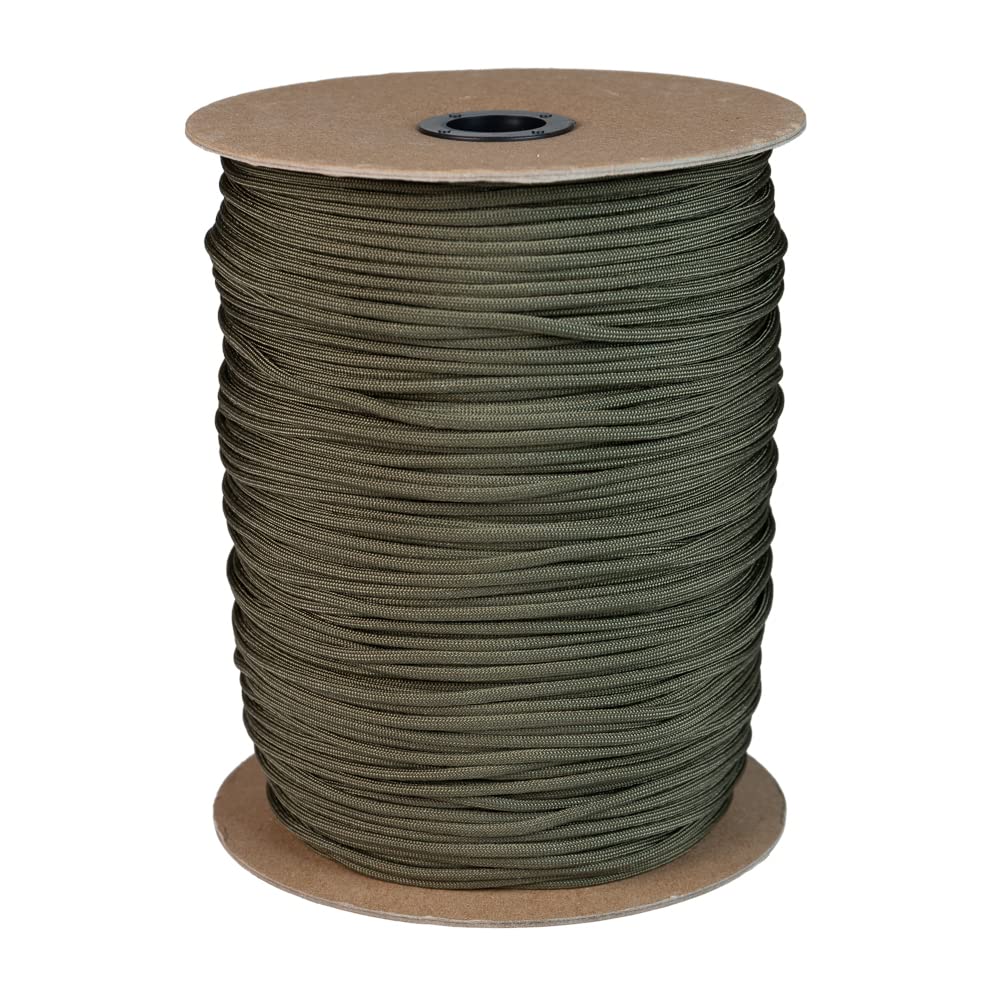 Paracord Planet 550 Paracord - Corda per paracadute certificata tipo III MIL-C-5040