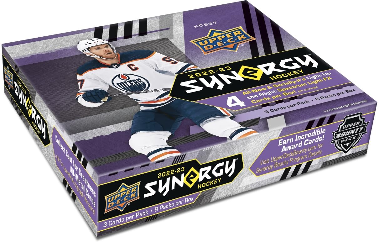 Amazon.com: 2022-23 Upper Deck Synergy Hockey Hobby Box