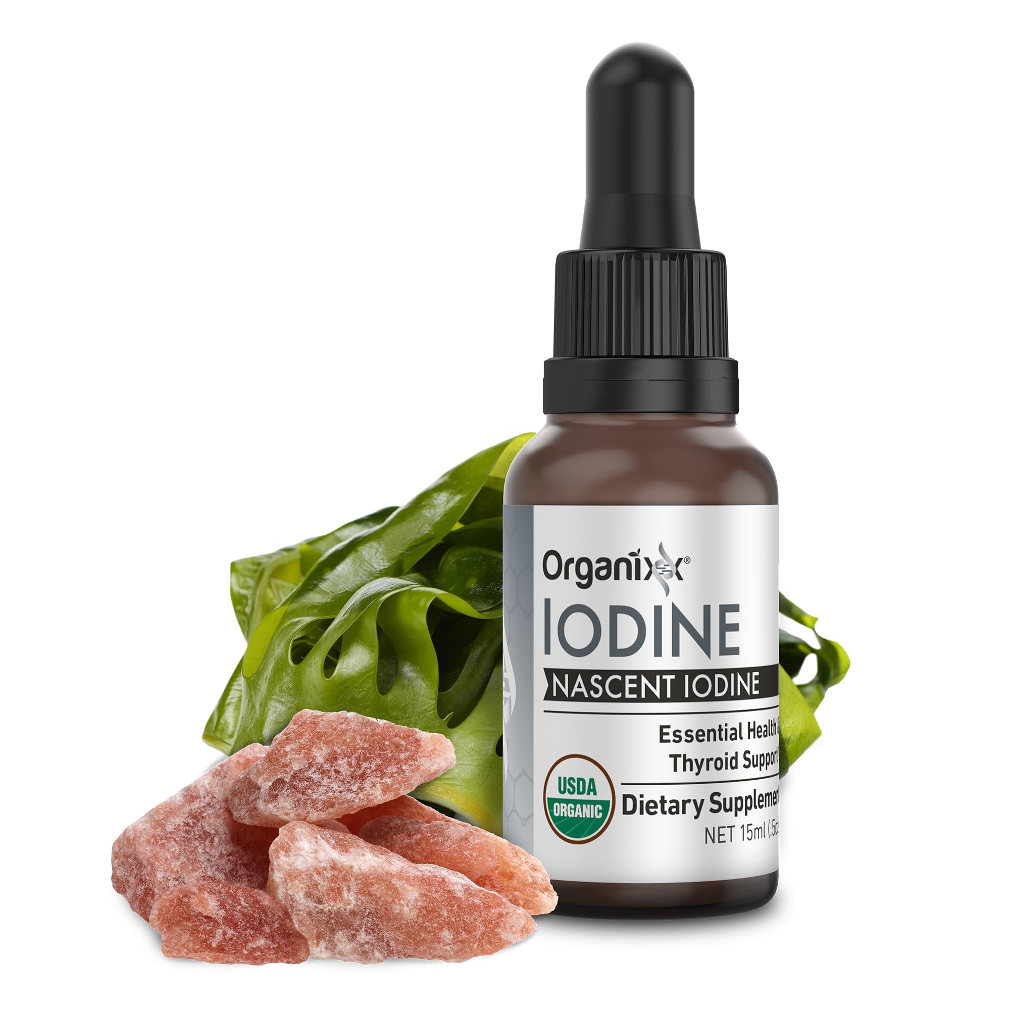 Organixx Organic Nascent Iodine Liquid Drops, Vegan, 60 Servings — Amazon image 5