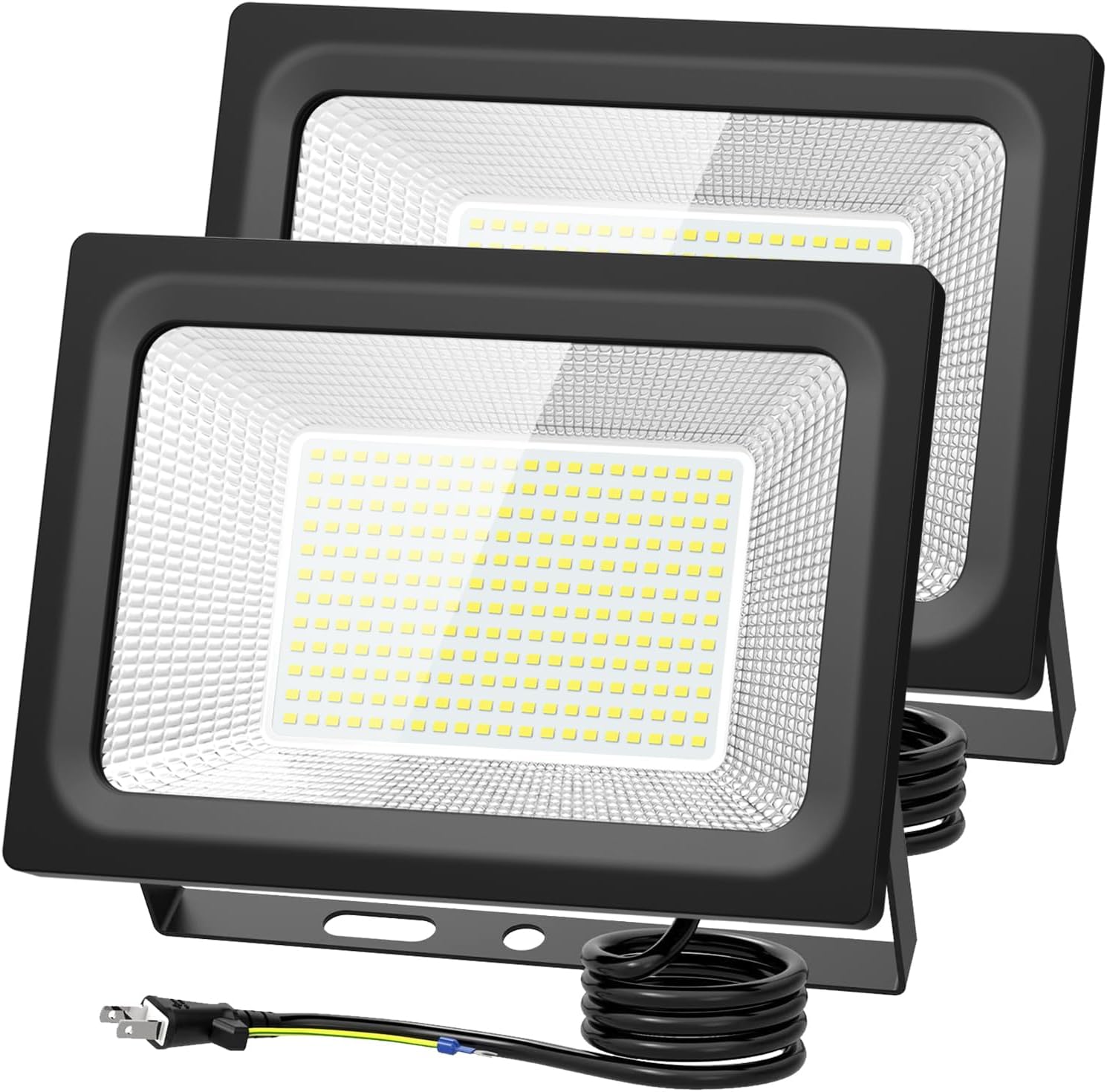 【超爆光&middot;2個セット】MORSEN led投光器 作業灯 100w 1500w相当 15000LM 6500K IP66防水 100