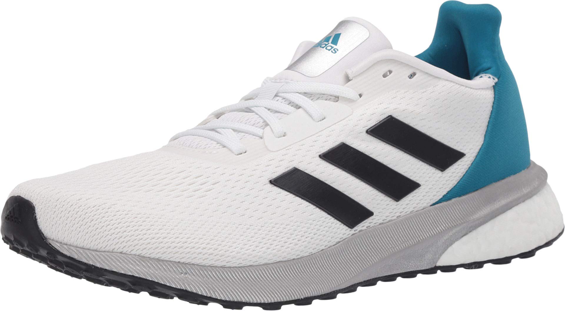 adidas Women's ASTRARUN W Running Shoe, White/Ink/Teal, 6