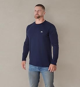 Lacoste Long Sleeve Pima Jersey Crewneck T-Shirt Shirt