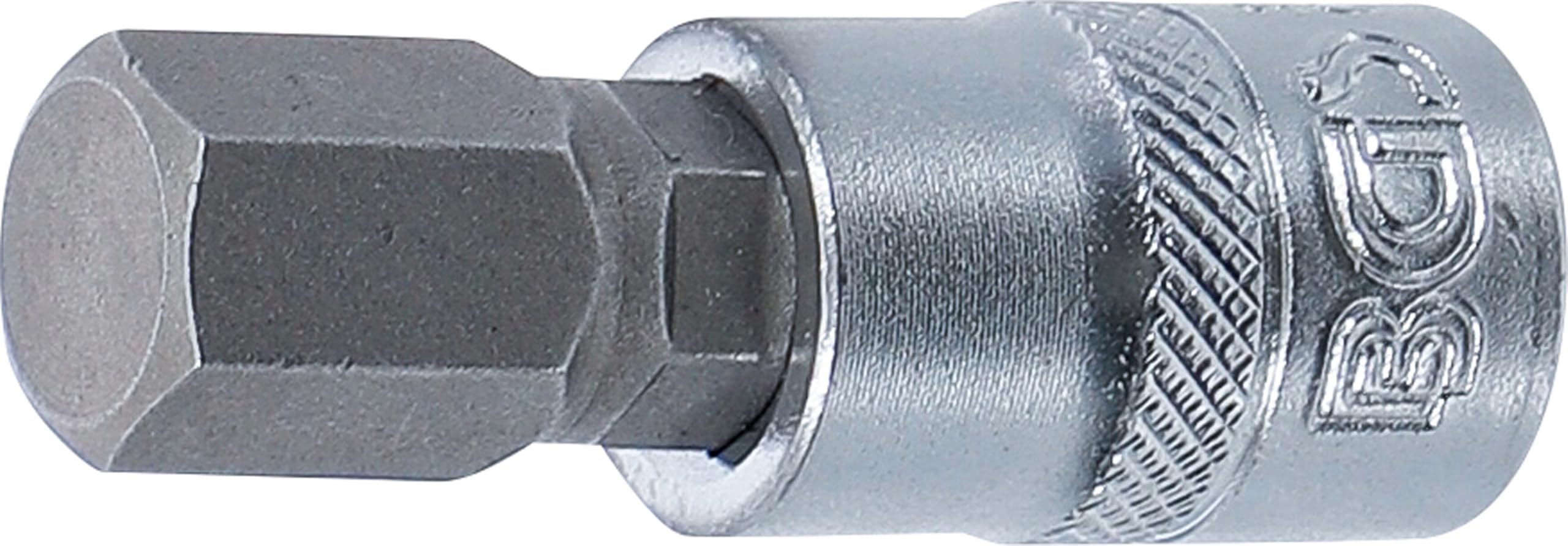Bgs Silver/Grey 2584 | Bit Socket | 10 Mm (3/8") Drive | Internal Hexagon 12 Mm