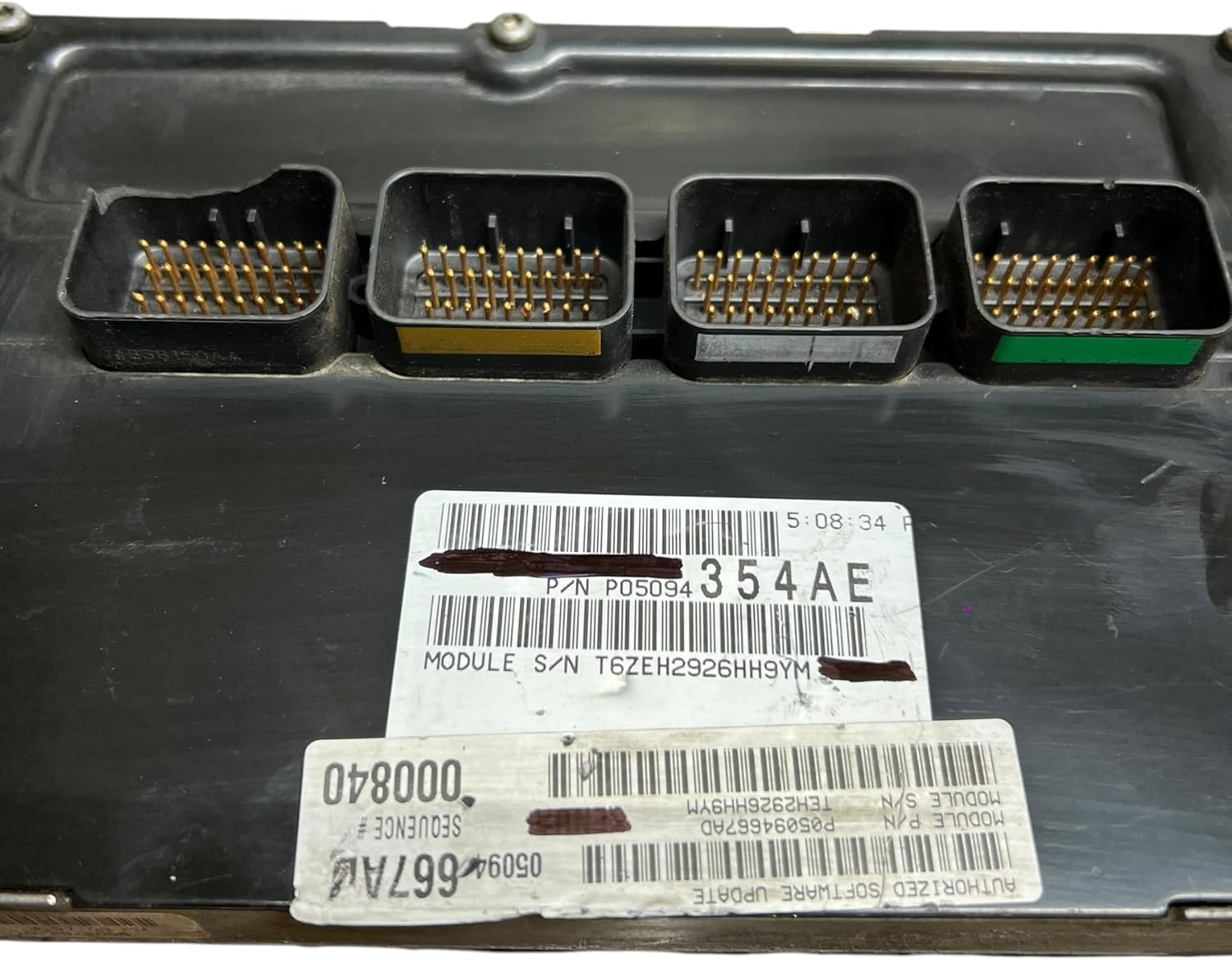 2007 Compatible with Dodge Ram Truck 4.7L Engine Computer Module ECU ECM PCM P05094354AE Needs to Be Programmed Broken Connector Used