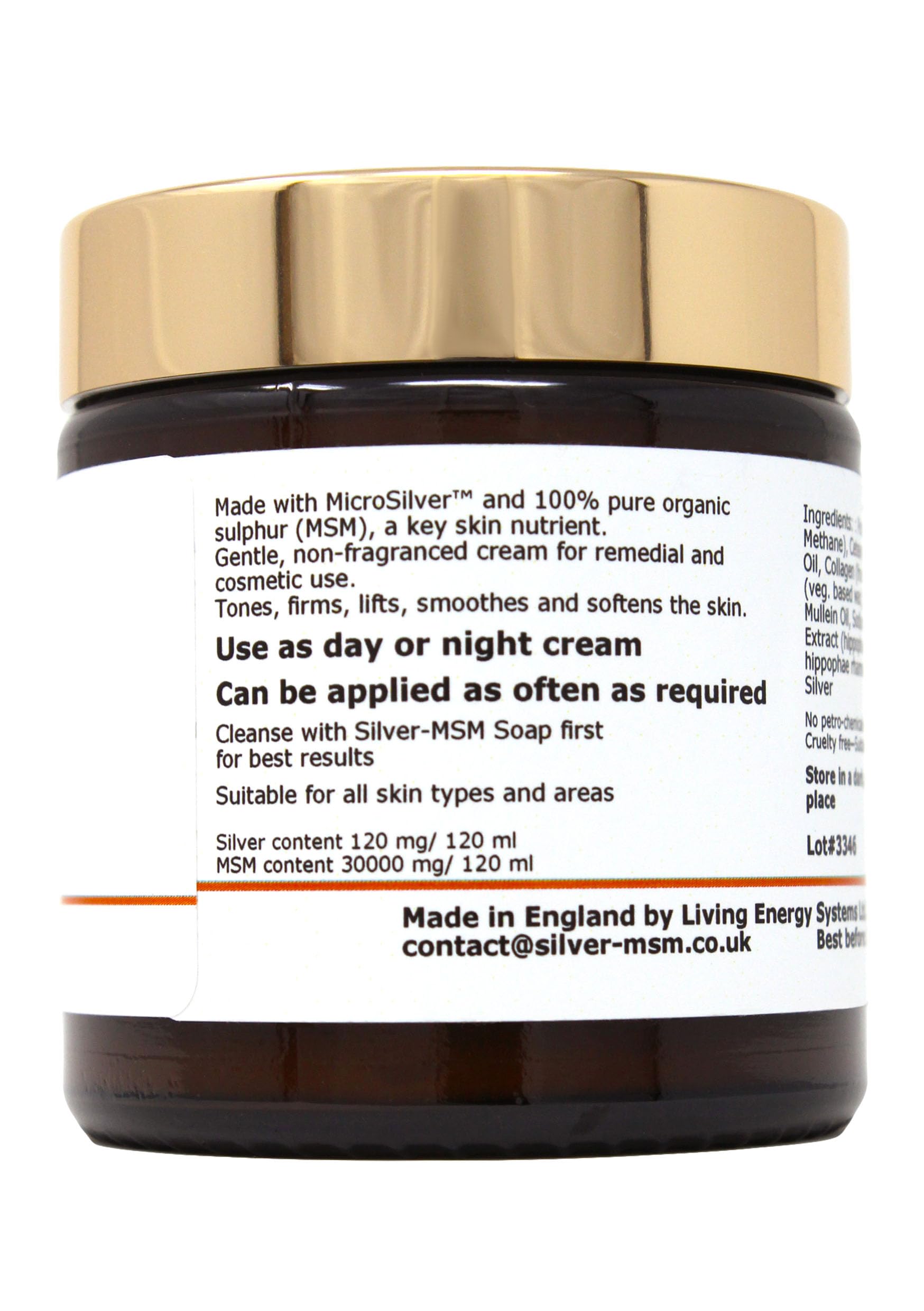 Silber-MSM Regeneration 5in1 Creme 120 ml