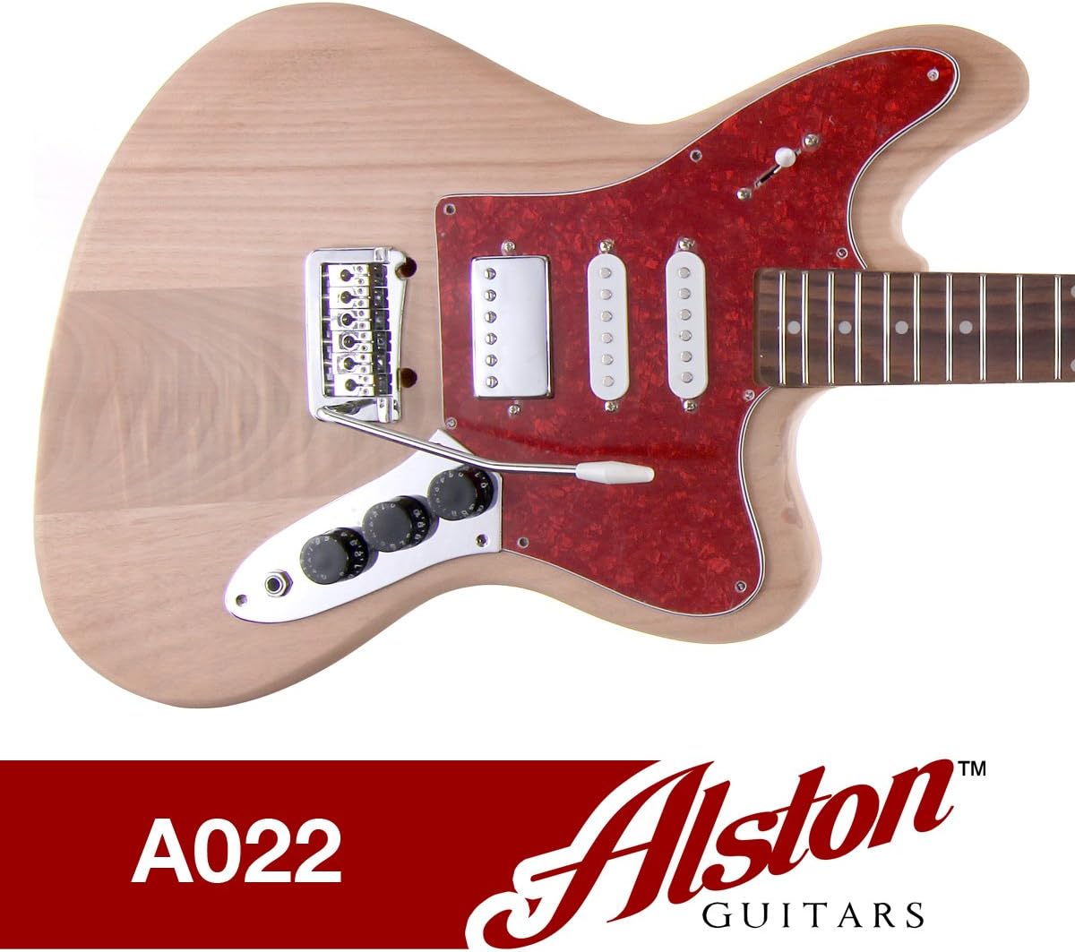 Alston Guitars - DIY Electric Guitar Kit | Bolt-On | Solid Mahogany Body & Neck