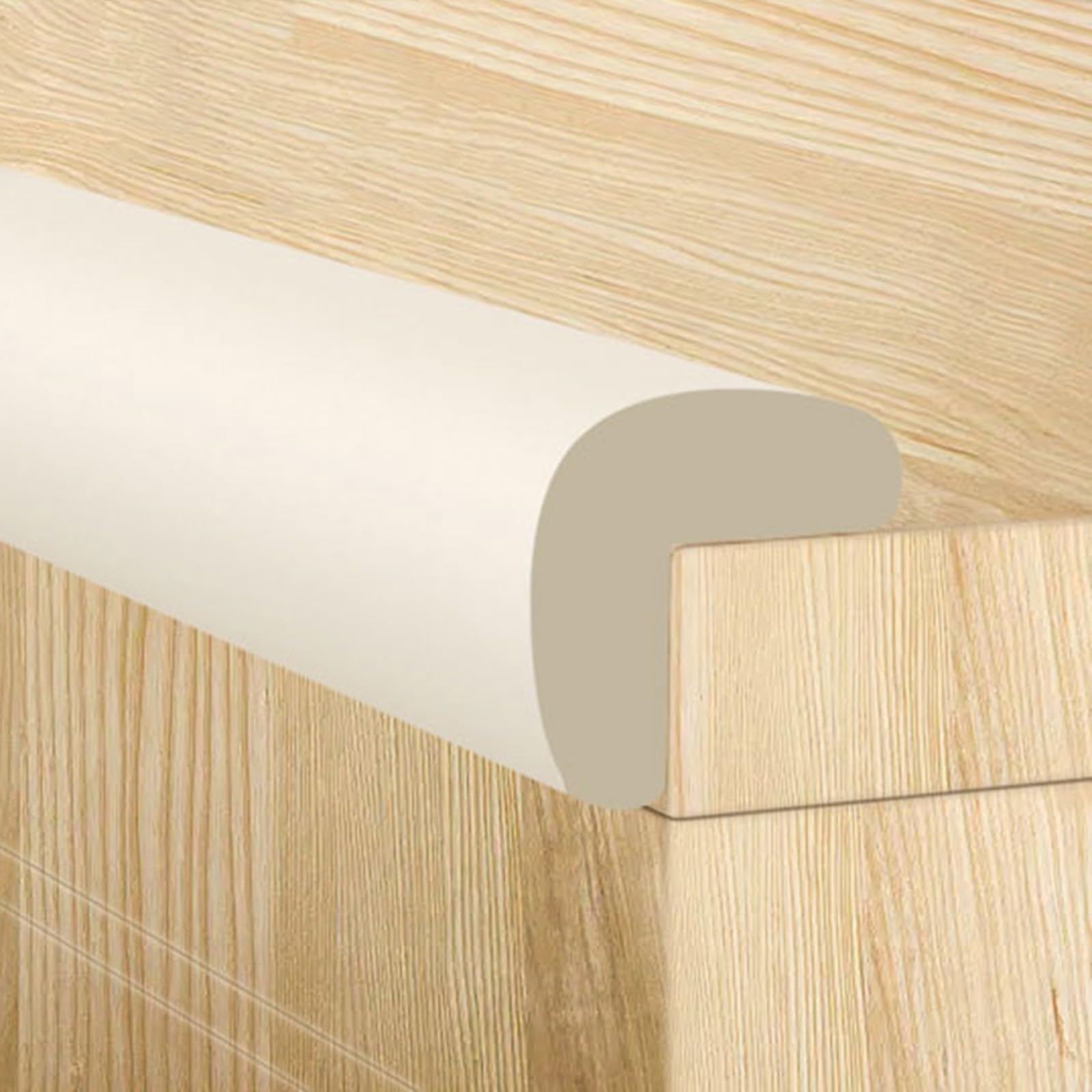 Listwa ochronna do krawędzi stołu, Szersze i grubsze meble stoły Odbojniki zabezpieczające przed dziećmi(Beige,2.3cm*5m)