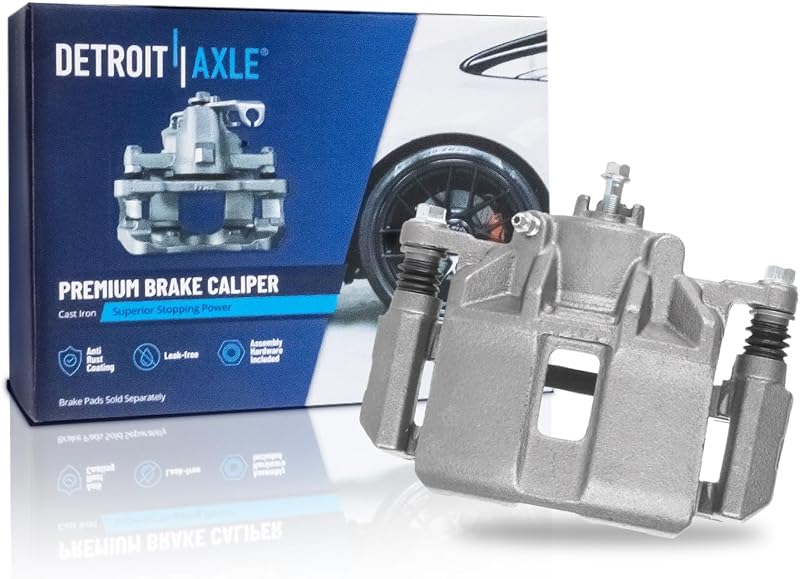 Pinça de freio dianteira direita Detroit Axle com suporte para Honda Accord, Acura CL, TL e TSX – 1 unidade