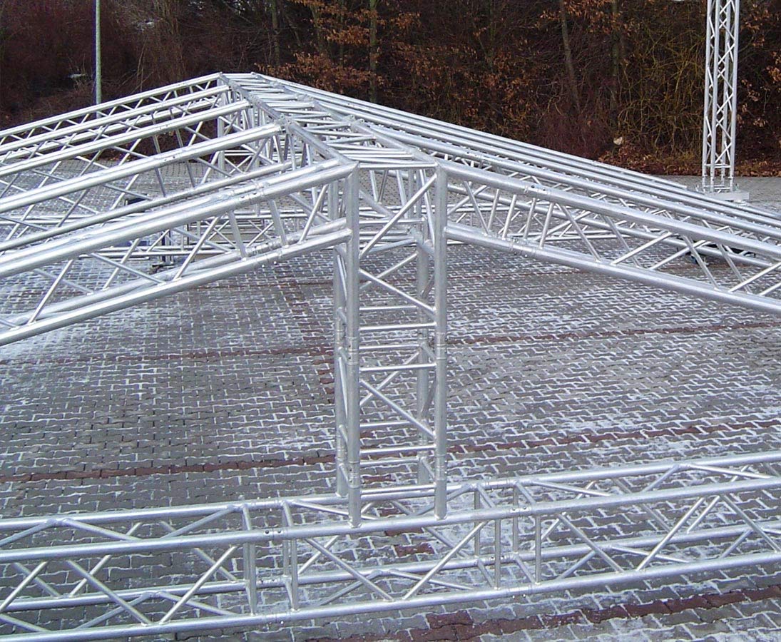 Traverse 4 Punkt Bühnen Truss T400-4 350cm, Alu System Trussing AST