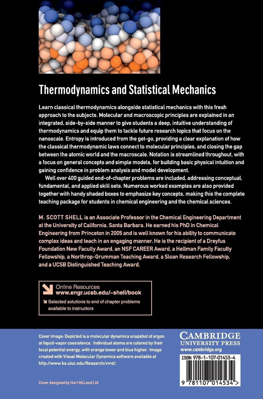 Thermodynamics and Statistical Mechanics: An Integrated Approach (Cambridge Series in Chemical Engineering)