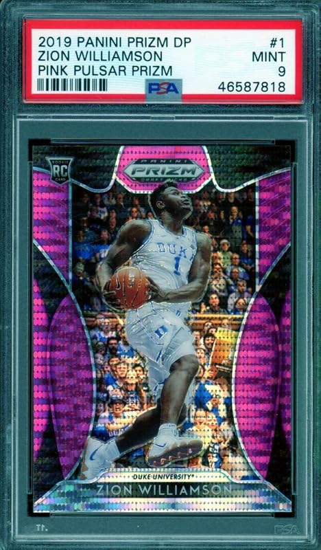 Zion Williamson Rookie Card 2019-20 Panini Select #1 PSA 9