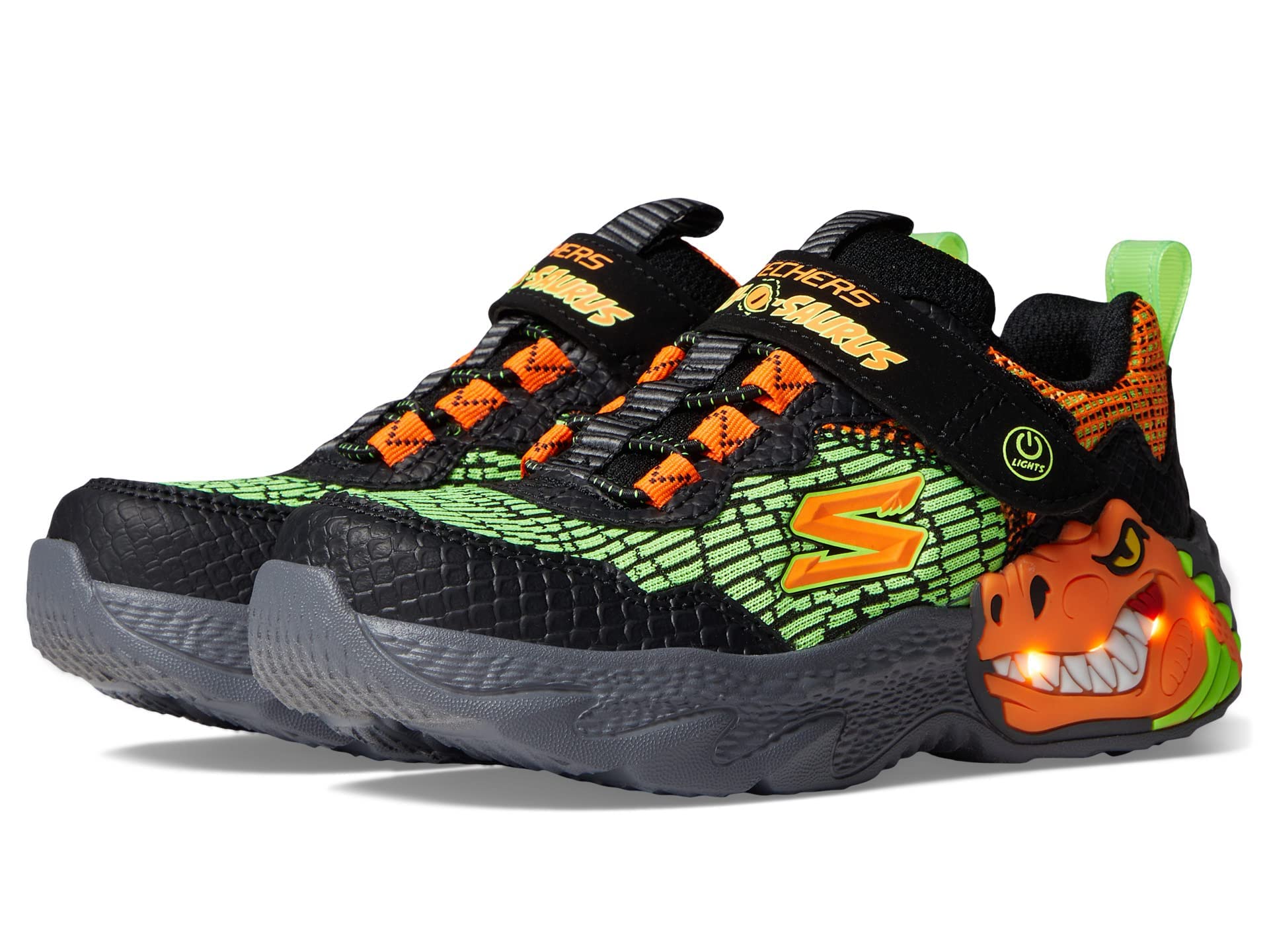 Skechers-Boys-Dino-Lights-Black-Sneakers-UK 13 (B0B1SHW23C) Amazon Price History, Amazon Price Tracker