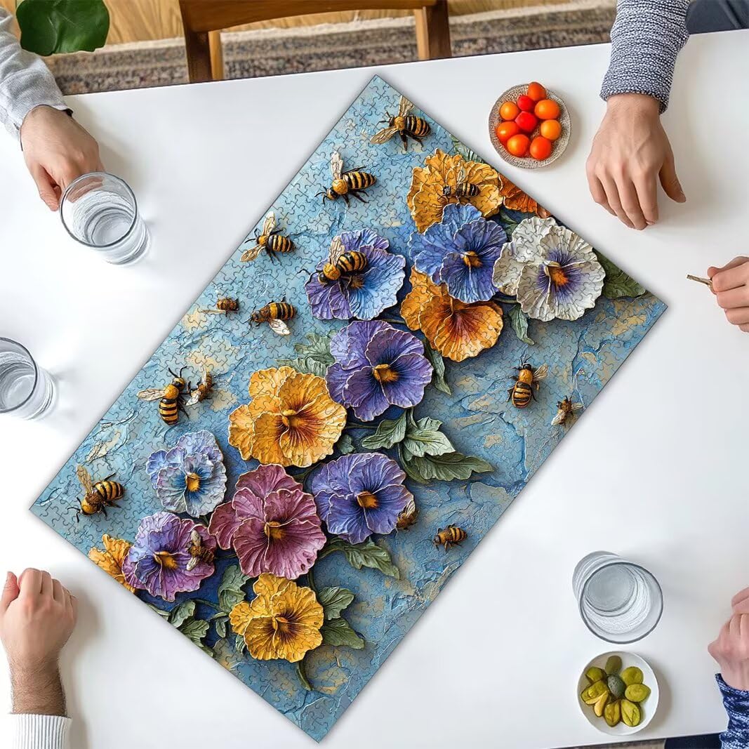 Puzzle 3000 Pièces Adultes, Puzzle 3000 Pieces Fleur, Cadeau Femme -2180