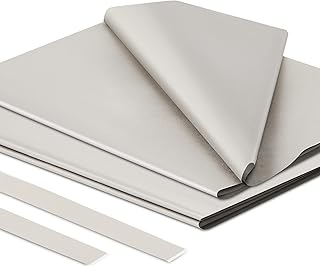 Faraday Fabric Kit 2 Pcs 39 x 44'' Faraday Fabric with 2 Pcs Faraday Tape Faraday Cloth Conductive Material Shields Rf Signals