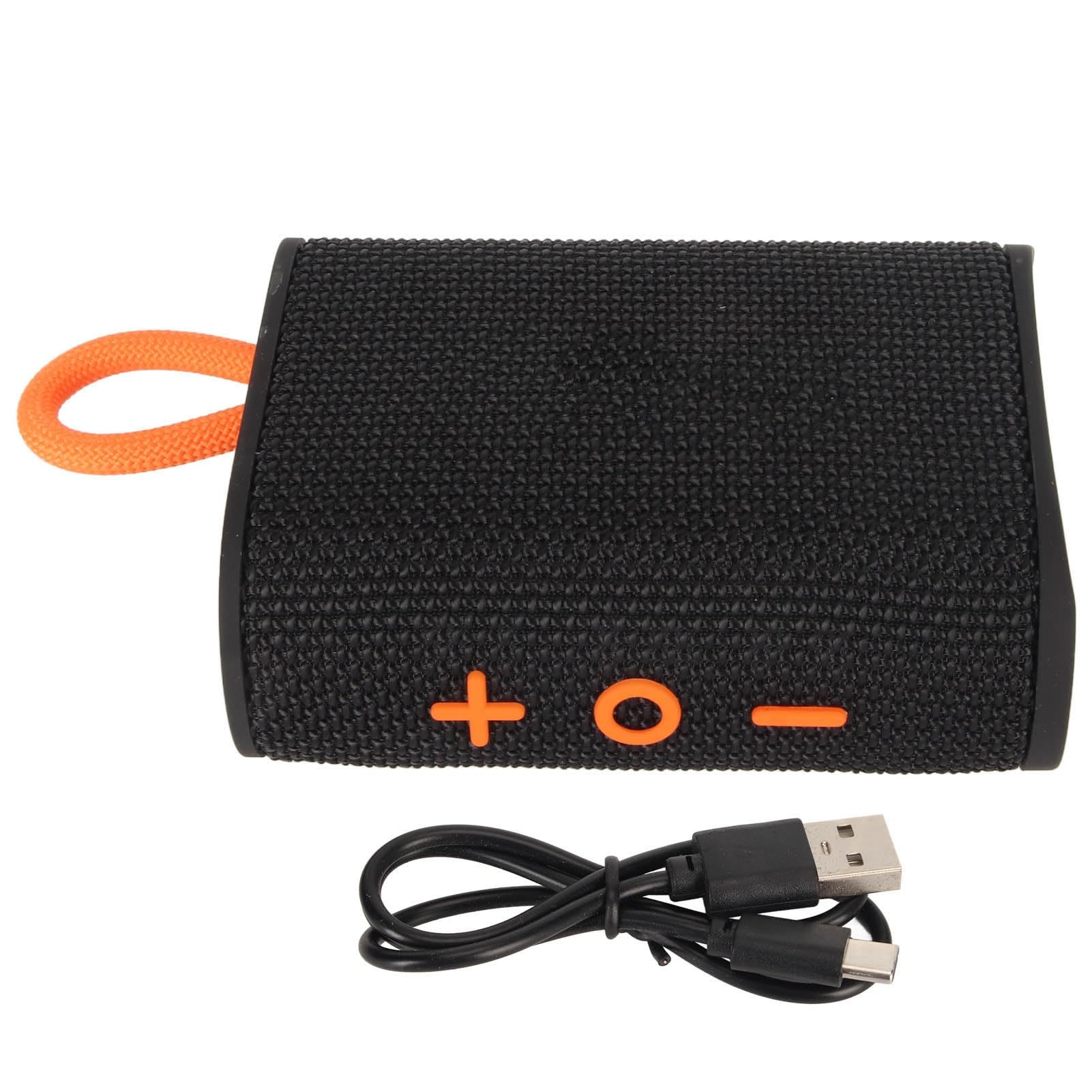 SIXRUN Enceinte Bluetooth 5.3, IPX7, RGB Lumière (Black)