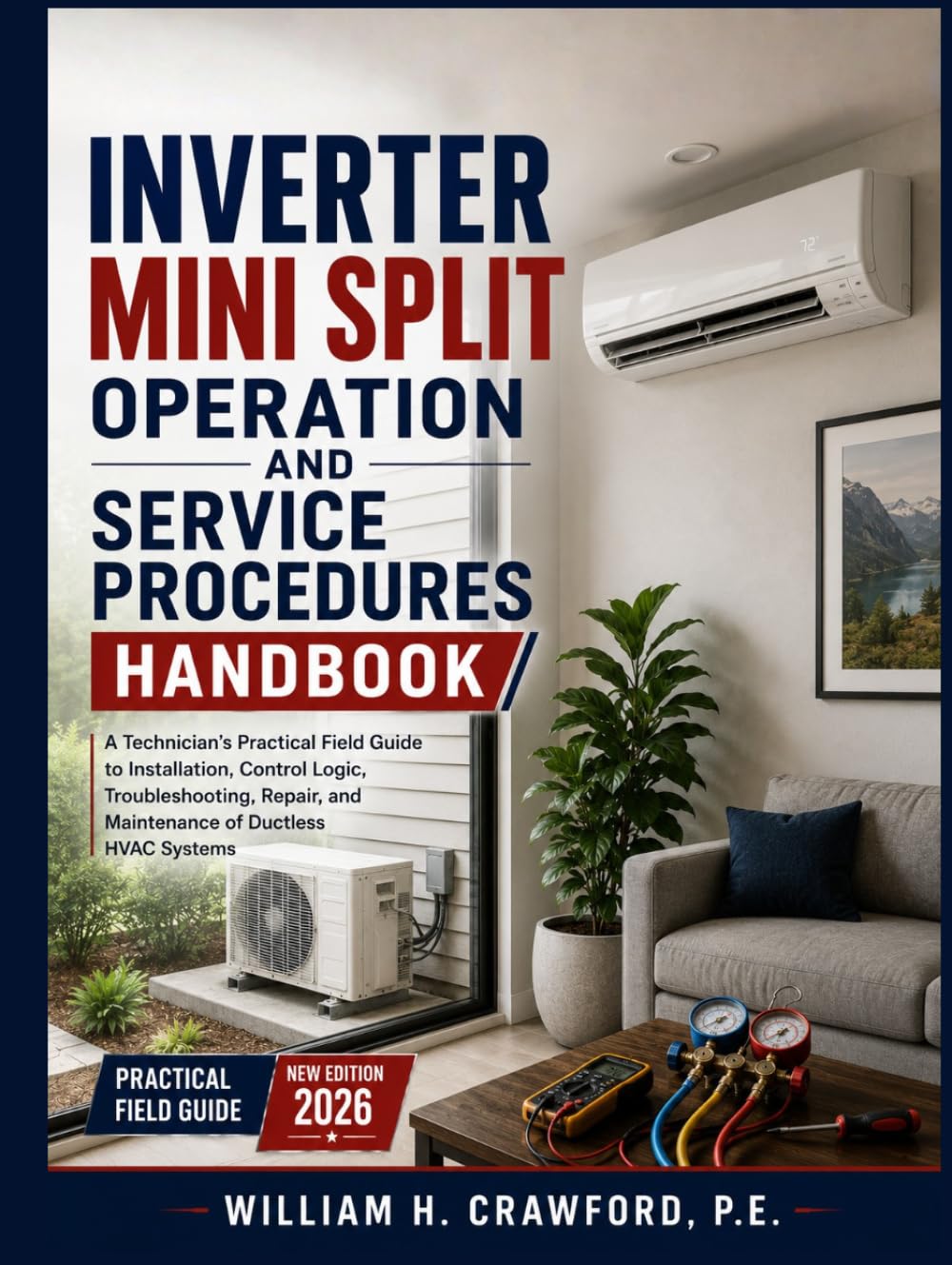 Inverter Mini Split Operation and Service Procedures Handbook: A Technician’s Practical Field Guide to Installation, Control Logic, Troubleshooting, Repair, and Maintenance of Ductless HVAC Systems