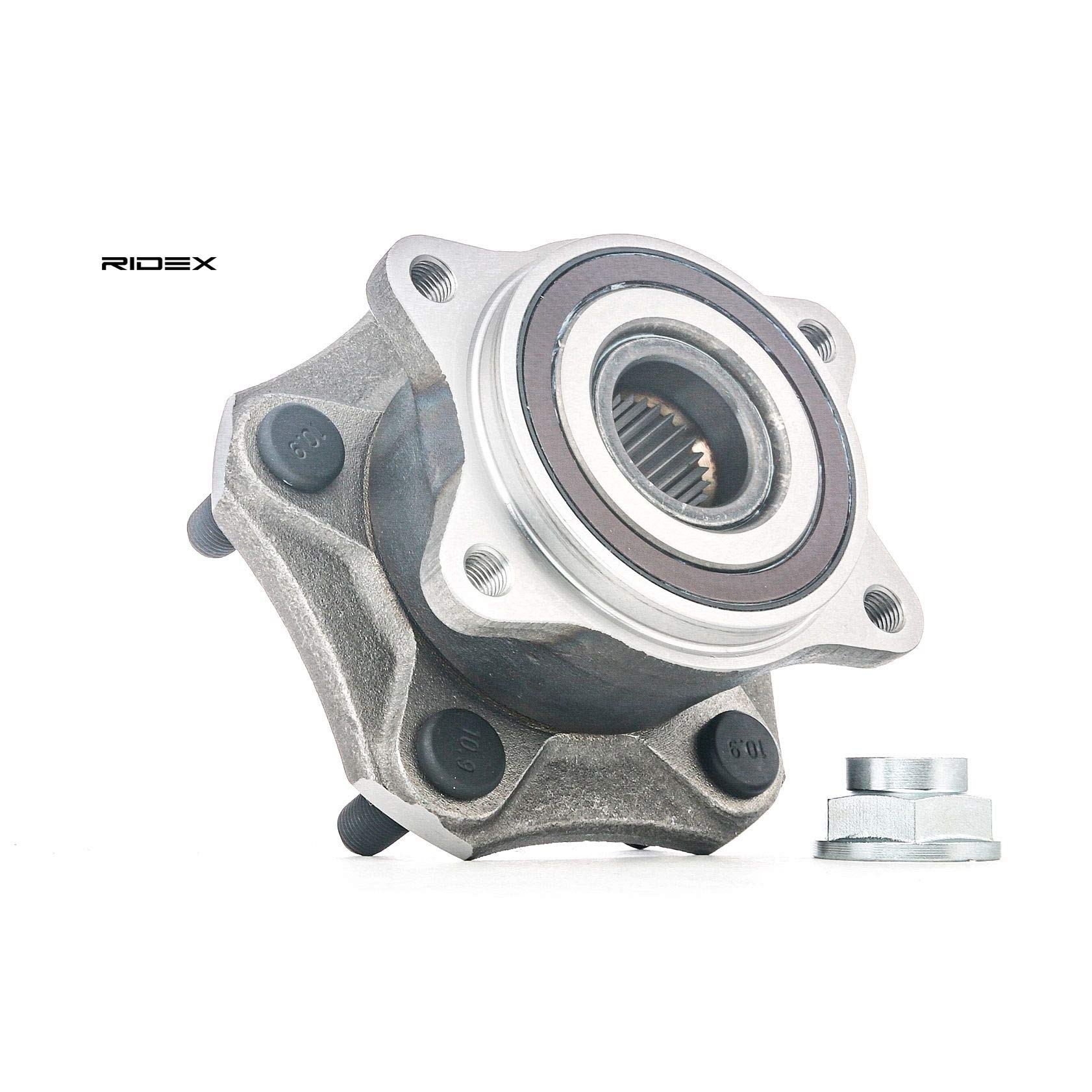 RIDEX 654W0682 Juego de cojinete de rueda Delantero, ambos lados Trasero ambos lados Rodamiento integrado en buje de rueda con sensor ABS incorporado Compatible con SUZUKI