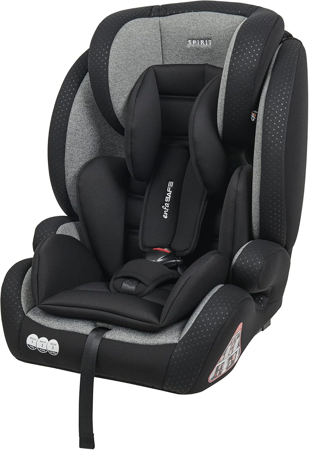Enfasafe Spirit ISOFIX Convertible Car Seat, Group 123 936kg, (9m