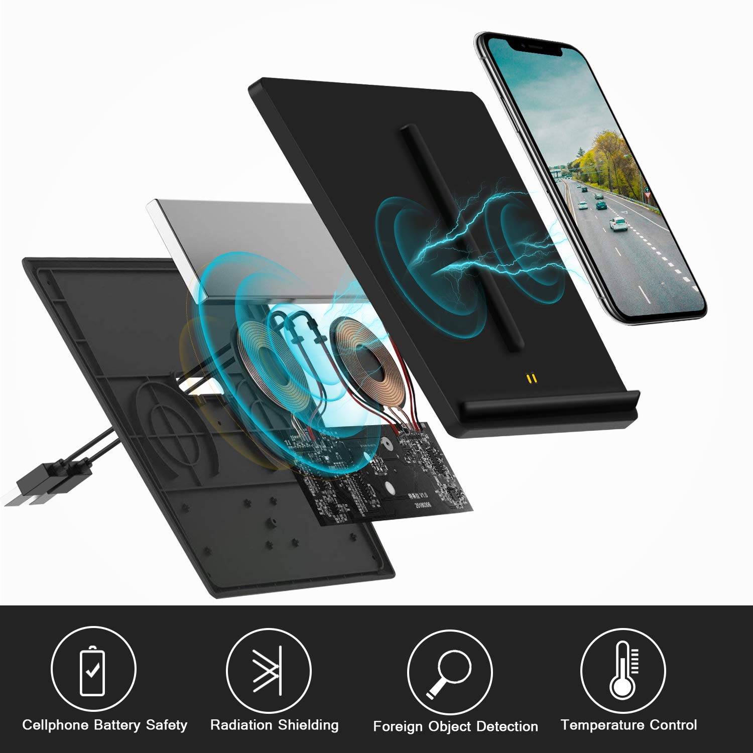 Amazon.com: VXDAS Wireless Charger, Dual 10W QI Wireless