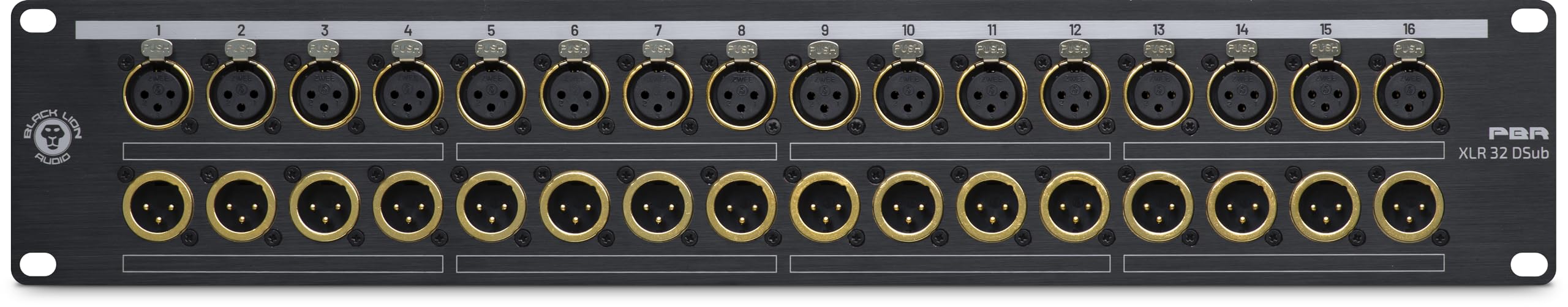 Amazon | Black Lion Audio PBR XLR 32 D-sub Patchbay | PA
