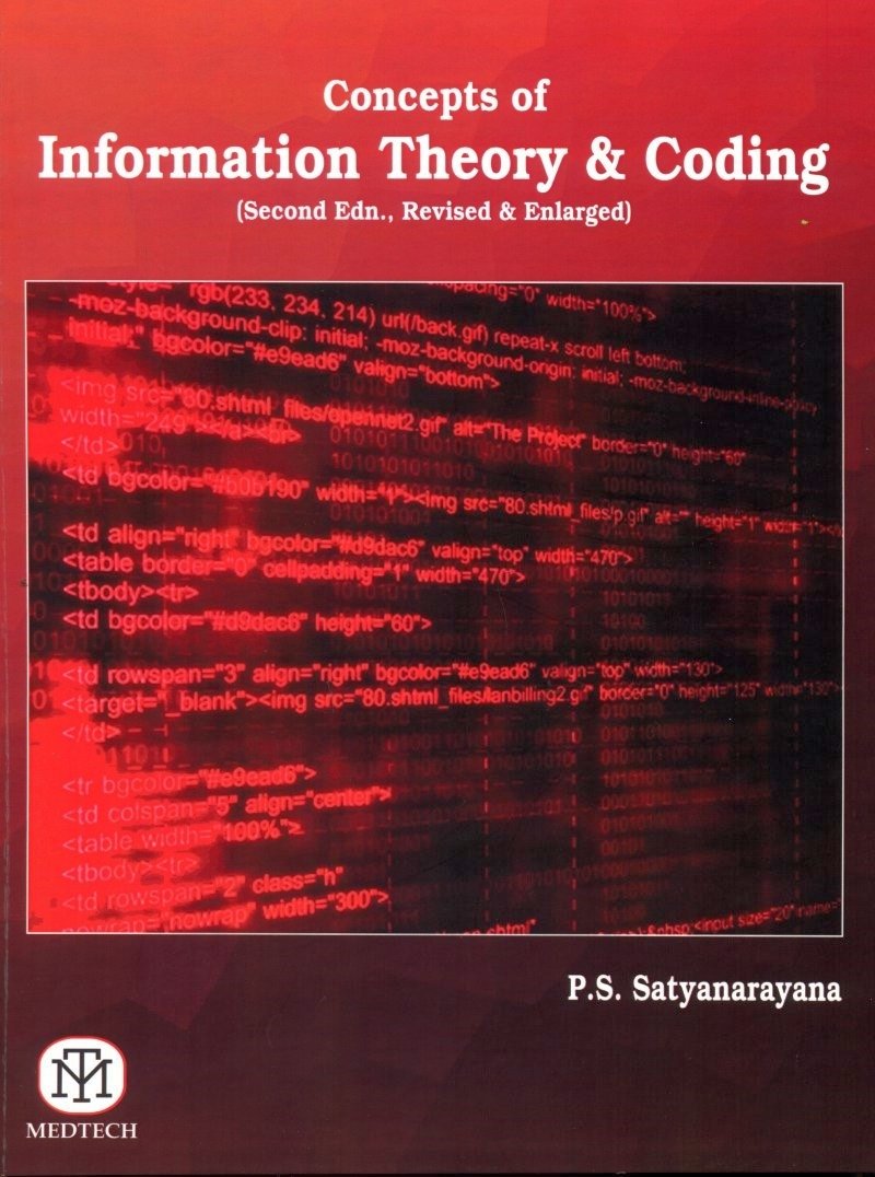 Concepts Of Information Theory & Coding (Second Edi., Revised ...