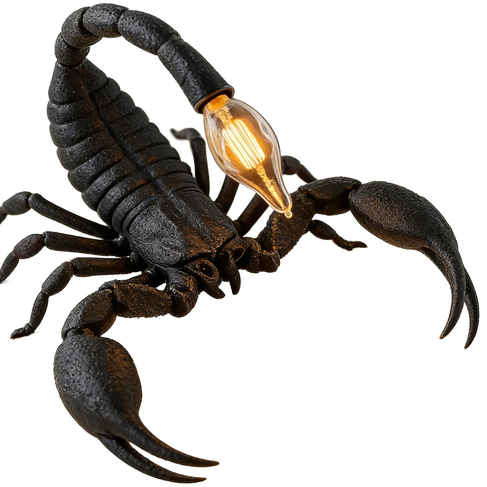 Buxuaaaa Creative Scorpions Desk Lamp Bedroom Decorative Light for Bedside Desk Desktop Room Decoration Figurines Enduring Creative Scorpions Lamp