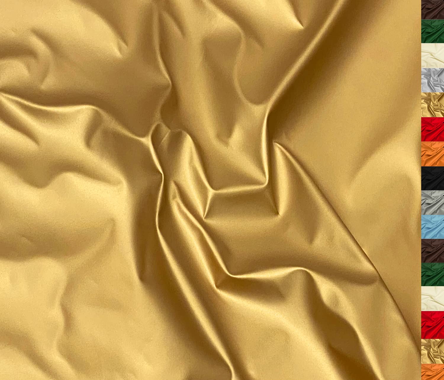 A-Express Soft Faux Leather Fabric Spandex Stretch Smooth Matt Matte Leatherette Vinyl Material 140cm 55" Wide 230gsm One Way Stretch Sold Per Meter