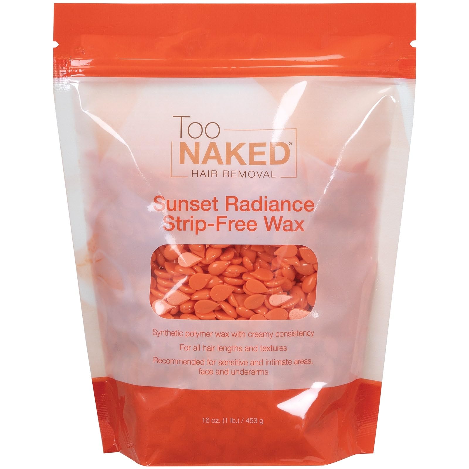 Amazon.com : Too Naked Hair Removal Sunset Radiance Strip-Free Wax