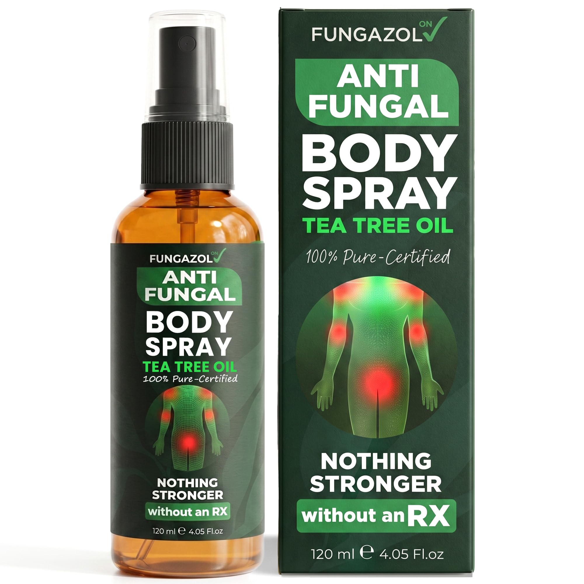 Antifungal Body Spray with Tea Tree Oil