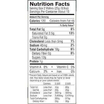 Pepperidge Farm, Pirouettes Chocolate Fudge Creme Filled Wafers, 13.5 oz. Can (Pack of 2)