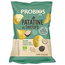 Probios Patatine al Tartufo Bio – Confezione da 25 x 40g