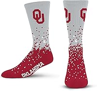 Vista 24 de For Bare Feet Calcetines de la NCAA para niños y niñas, unisex, Spray Zone Crew, para jóvenes