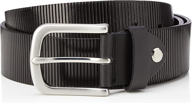 MLT Belts & Accessoires Men's Phoenix Belt, Black (schwarz), 80 cm
