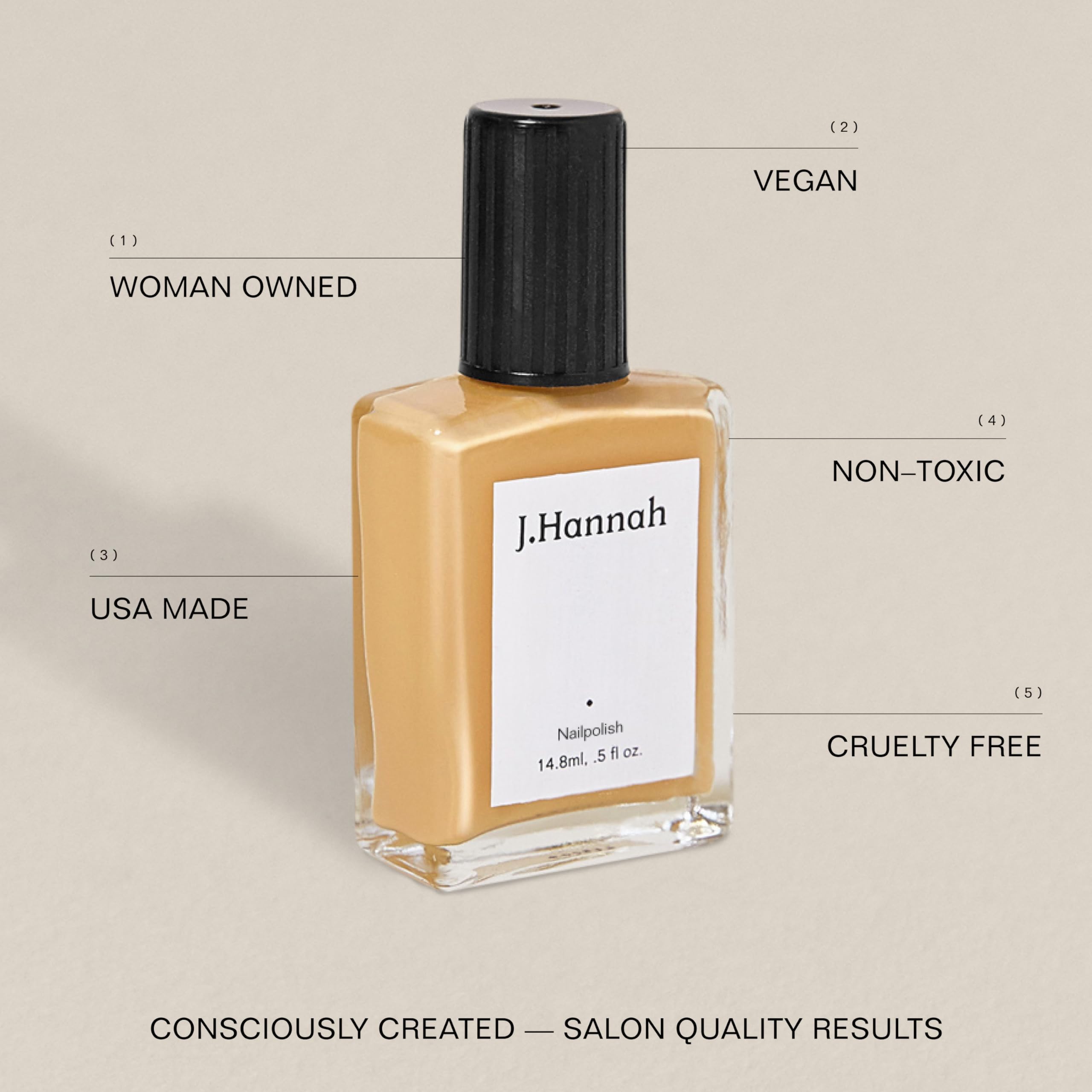 Amazon.com : J. Hannah Nail Polish – Vegan, Non-Toxic, Cruelty