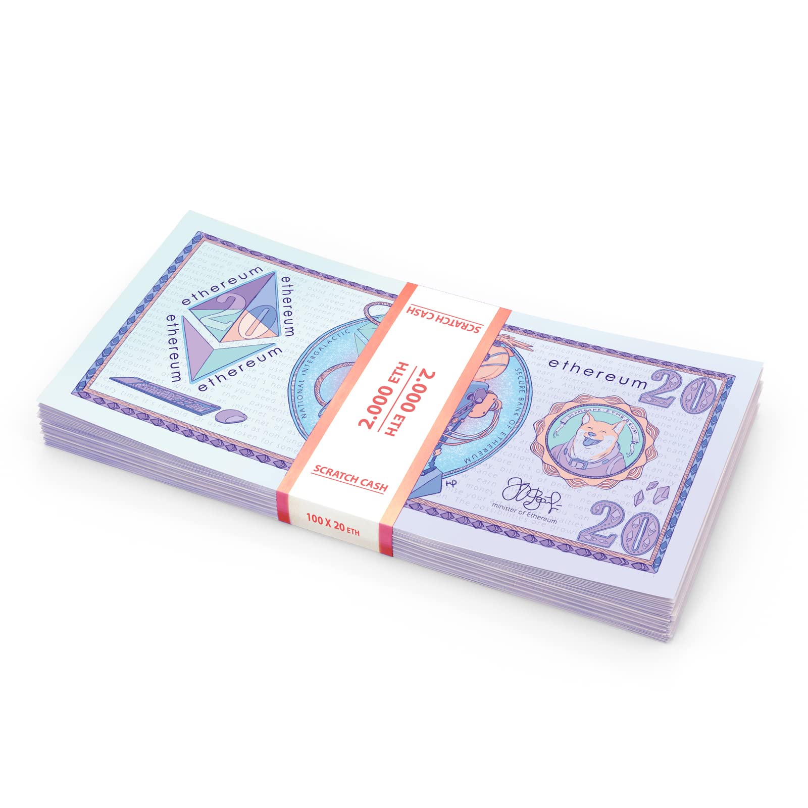 Scratch Lover Ethereum Cash 100 x 20 ETH to Play - Absolute New: Buy Online  at Best Price in UAE - Amazon.ae