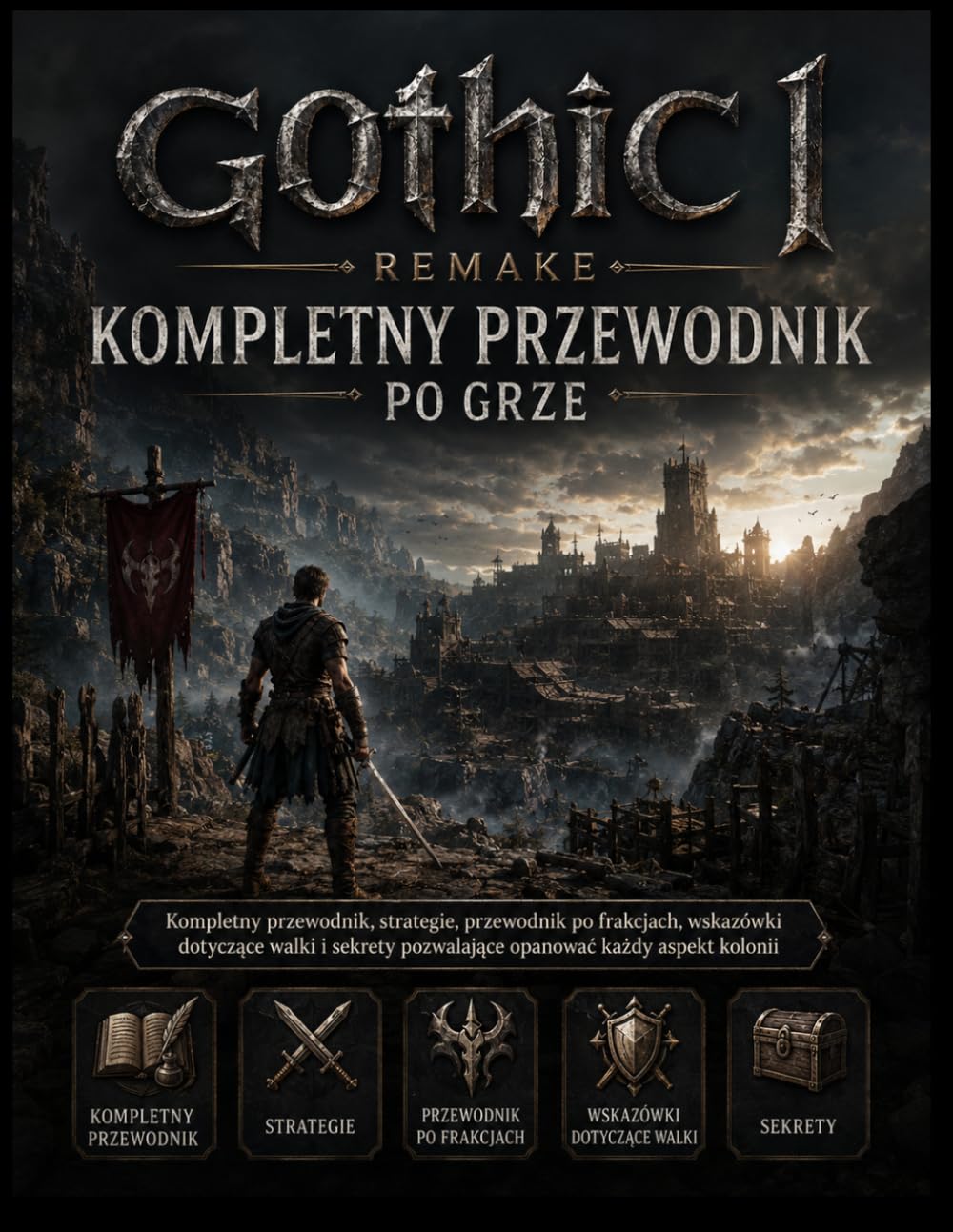 GOTHIC 1 REMAKE KOMPLETNY PRZEWODNIK PO GRZE: Kompletny przewodnik, strategie, przewodnik po frakcjach, wskazówki dotyczące walki i sekrety pozwalające opanować każdy aspekt kolonii