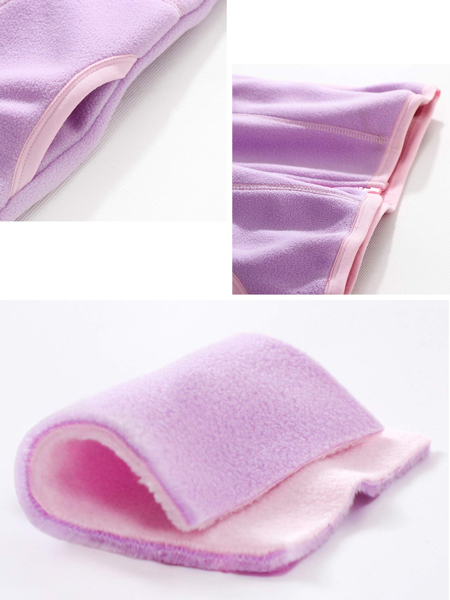 Chaleco de Forro Polar para Bebé Niño Pequeños Niño Niña Chaleco Polar con Cremallera y Cuello Alto Chaqueta Sin Mangas Patrón de Dibujos Animados Talla del Fabricante 80/86/92/98/104/110/116/122/134